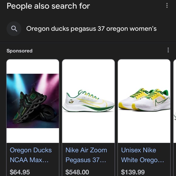 Nike Pegasus 37 Oregon Ducks running shoe. Size 12 men’s - Picture 6 of 6